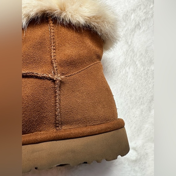 UGG Chestnut Fur-Lined Winter Boots - Picture 2 of 9